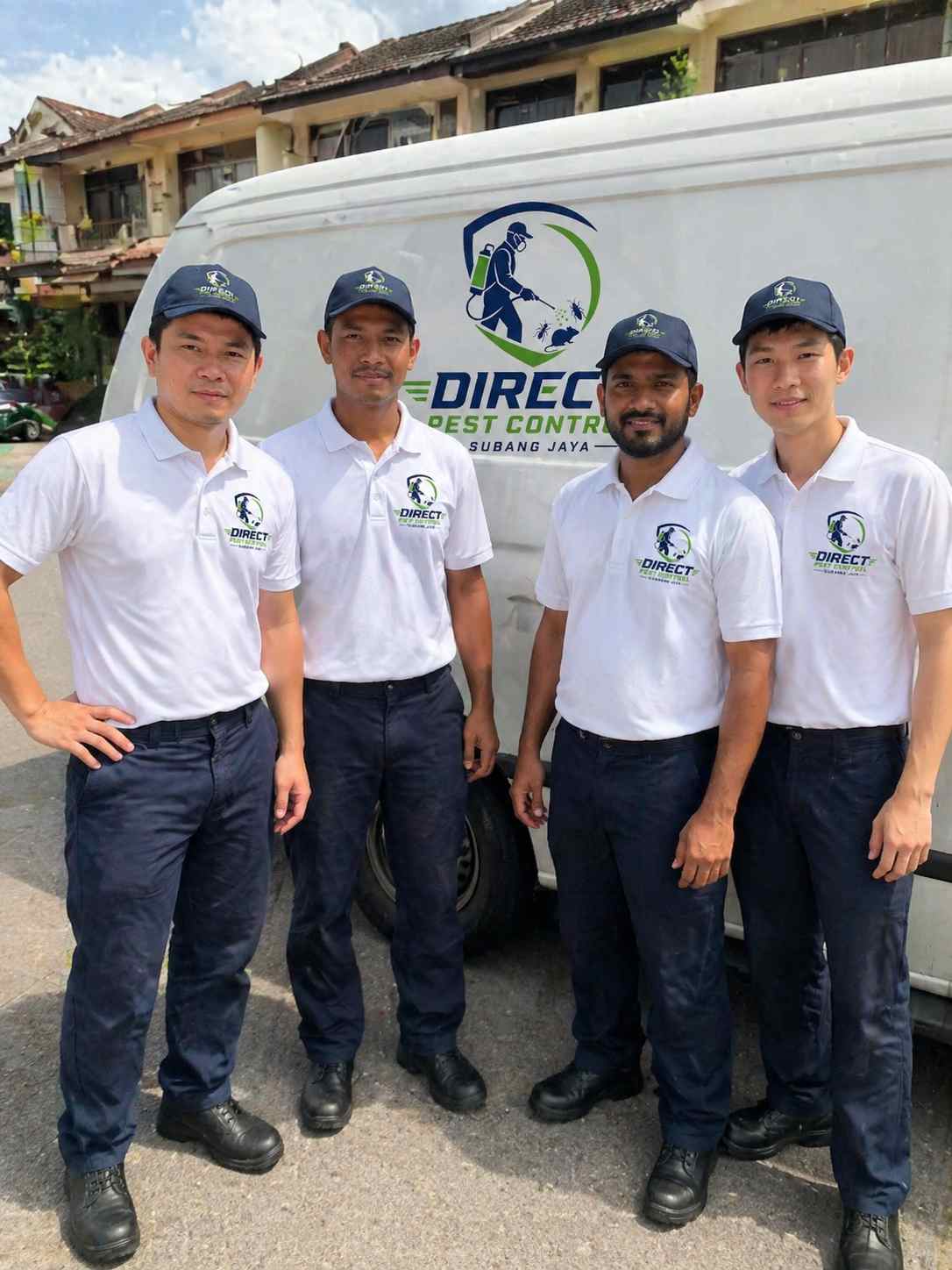 Direct Pest Control Subang Jaya technicians ready for service